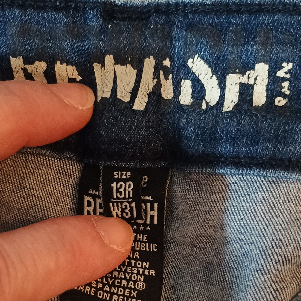 Rewash Indigo Relaxed Fit Jeans for Men